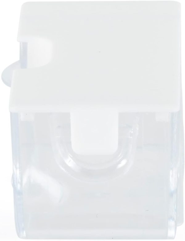 Elizabeth Ward Bead Storage Solutions 8 Piece Craft Organizing Storage Containers for Small Beads, Crystals, and Fasteners, Clear (6 Pack)-4