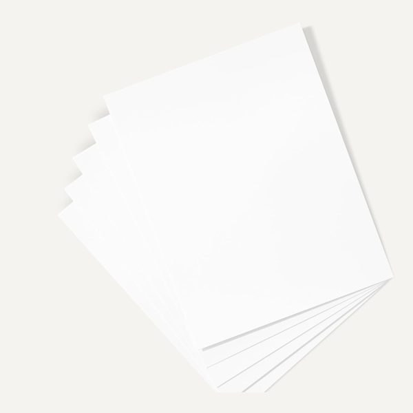 Amazon Basics Cardstock Paper, 8.5" x 11", 65 lb/176 gsm, 96 Bright, White, 250 Sheets-3