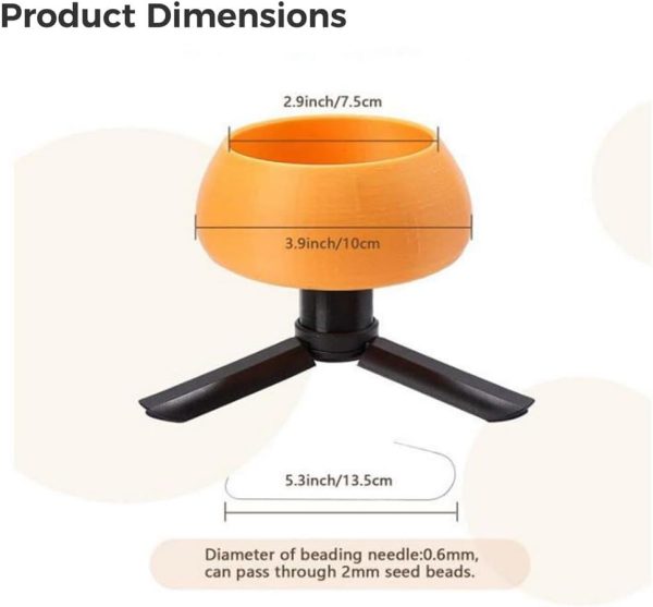 Spin Beading Bowl DIY Electric: Bead Loader with Adjustable Speed Control-3