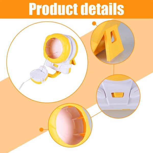 DONGKER Clay Bead Spinner,Automatic Electric Bracelets Beader Machine with Bead Needles & Thread for Bracelets Necklace Jewelry Making-4