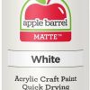 Apple Barrel Acrylic Paint in Assorted Colors (8 Ounce), 20403 White-0