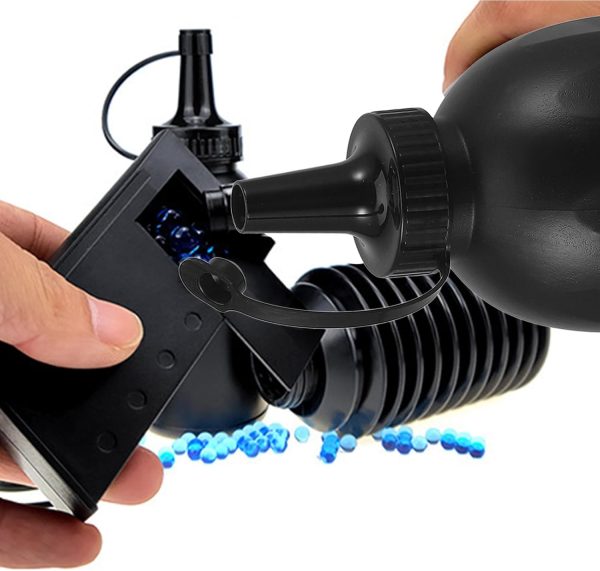 800ml Bullets Beads Bottle: Plastic Gel Ball Holder Black Refill Container Liquid Toy Bead Holder Outdoor Game Accessories-2