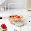 Tuanse 30 Pcs Clear Plastic Beads Storage Containers Box with Lids Multiple Sizes Storage Square Containers for Jewelry Beads Craft Supplies(4.1 x 3 x 1 Inch)-1