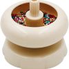Bead Spinner for Jewelry Making, ABS Rotating Bead Loader with Smooth Bowl and Stable Base for Bracelets Necklaces DIY Craft-0