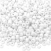1000Pcs Pony Beads Bracelet 9mm White Plastic Barrel Pony Beads for Necklace,Hair Beads for Braids,Key Chain,Jewelry Making (White)-0