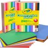 Crayola Construction Paper Bulk Pack (480 Sheets) – 10 Assorted Colors, 9x12, Classroom Arts & Crafts Supplies for Kids, Art Paper for School Projects-0
