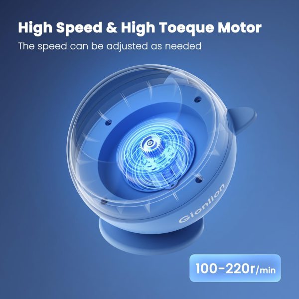 Gionlion Bead Spinner for Beginners, Clay Beads Seed Beads Spinner for Bracelet Making, Electric Bead Spinner for Jewelry Making, Automatic Bracelet Maker with Needles and Funnel,Gifts Toys for Kids-4