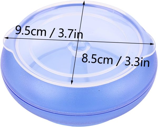 Electric Bead Spinner Bowl, Clamshell Design Easy Bead Loader Bowl, Replaceable Waist Bead Loader Large Capacity, Plastic DIY Beading for Necklaces Bracelets-3