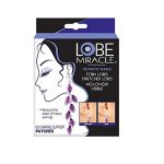Lobe Miracle- Clear Earring Support Patches - Earring Backs For Droopy Ears - Ear Care Products for Torn or Stretched Ear Lobes (60 Patches)-0
