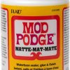 Mod Podge Matte Sealer, Glue & Finish: All-in-One Craft Solution- Quick Dry, Easy Clean, for Wood, Paper, Fabric & More. Non-Toxic - Craft with Confidence, Made in USA, 8 oz., Pack of 1-0