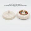 Bead Spinner for Jewelry Making, ABS Rotating Bead Loader with Smooth Bowl and Stable Base for Bracelets Necklaces DIY Craft-2