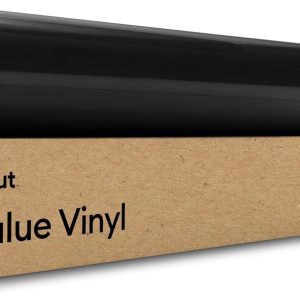 Cricut® Value Permanent Vinyl, Black (12 in x 10 ft)-0