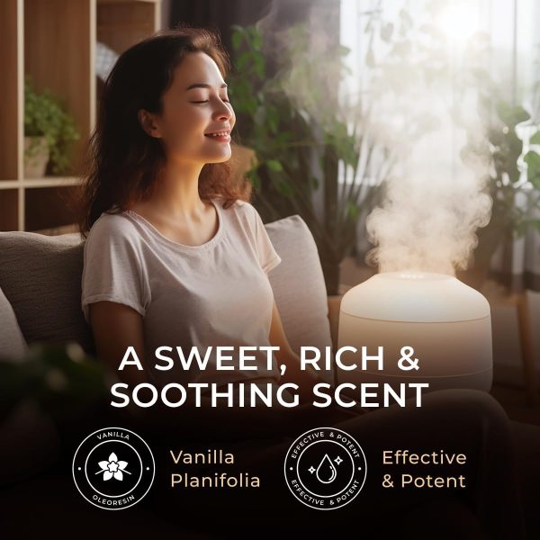 Gya Labs Vanilla Essential Oil - 0.34 Fl Oz - for Hair, Skin, Diffuser, Aromatherapy & DIY Candle Making Scent-2