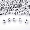 Augshy 700PCS White Letter Beads Alphabet Beads for Making DIY (6mm)-4