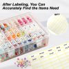 Bead Organizer Box，31Pcs Clear Bead Organizers and Storage Mini Rectangle Plastic Containers, Ideal for DIY Jewelry, Bracelet Making, Nail Art & Small Craft Parts-4