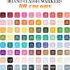 Alcohol Markers, 80 Colors Dual Brush Tip Permanent Art Markers, Coloring Marker, for Book Painting Card Making, Christmas gift for Adults Kids 8-12-3
