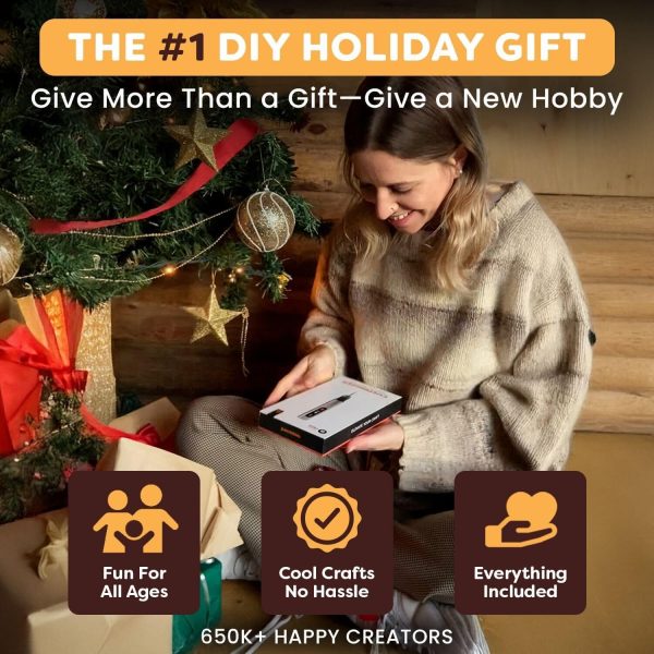 Customizer Engraving Pen (Formerly Culiau): Ultimate Cordless Portable Tool for Artists & DIYers - Engrave 50+ Surfaces - Beginner Friendly - Rechargeable - Free 30 Bits & Mastery Guide culiau engraving pen reviews