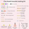 SUNFATT Clay Beads Bracelet Making Kit,Bead Spinner with 4300 PCS Mixed Color Beads Set for DIY Jewelry Making,Bracelets and Necklaces,Adjustable Speed Bracelet Spinner,Crafts for Girls.-1