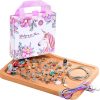 COO&KOO Girls Charm Bracelet Making Kit: Unicorn Jewelry Making Kit Gifts Crafts for Girl 8-12 A Perfect Girls Toy for Ages 6 7 8 9 10 Girl That Imagination Self-Expression and Inspires Creativity-2