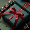 RUSPEPA 30"x 393"(32.8') Dark Green Kraft Wrapping Paper Large Jumbo Roll, Recyclable Green Art Gift Wrap Paper for Christmas Gift Wrapping, Table Covering, Art & Craft Supplies, Bouquet Flower, 80GSM-3