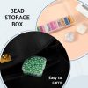 Bead Organizer Box, 30pcs Small Clear Plastic Storage Containers, Craft Storage Box Features Hinged Lid and Labels, Mini Boxes for Bracelets, Jewelry, Diamonds, Clay Beads, Screws, Seeds, Small Parts-4