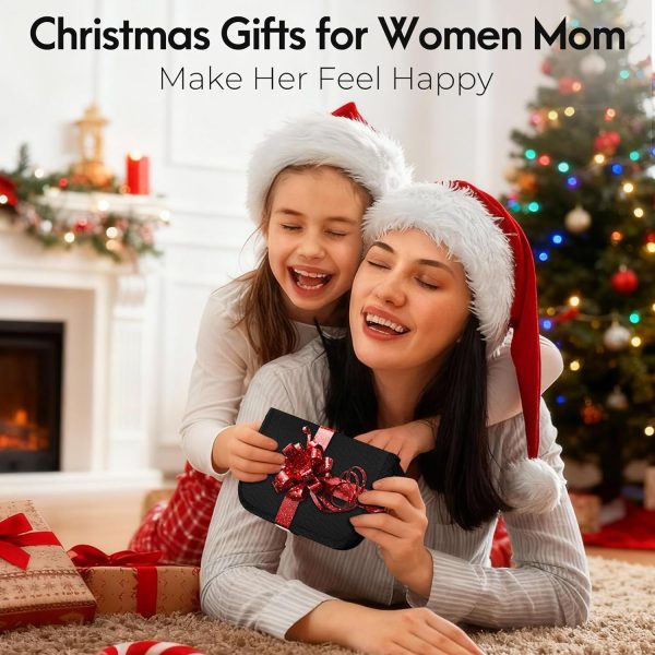 Coquimbo Sewing Kit Stocking Stuffers Christmas White Elephant Gifts for Adults Teen Girls Grandma Beginner Traveler, Portable Sewing Supplies Accessories with Thread, Needles, Scissors (Black, M)-2