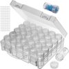 Bead Organizer, Bead Containers, 30 Grids Diamond Painting Storage Containers Clear Bead Organization Diamond Painting Accessories Small Storage Container for Beads Seeds Glitter Rhinestones (1 Pack)-0