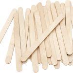 KTOJOY 200 Pcs Craft Sticks Ice Cream Sticks Natural Wood Popsicle Craft Sticks 4.5 inch Length Treat Sticks Ice Pop Sticks for DIY Crafts kojo store