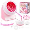 Tilhumt Clay Bead Spinner, Electric Bead Spinner for Jewelry Making, Friendship Bracelets Maker with Needle and Elastic String, Gift for Patent Design, Pink (Beads Not Included)-0