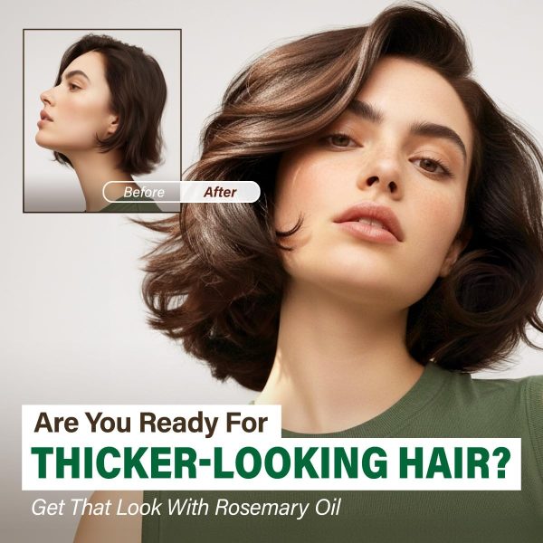 KUKKA Rosemary Essential Oils - 4 Fl Oz - for Hair, Skin, Diffuser, Aromatherapy & DIY Soap Making Scent-1