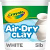 Crayola Air Dry Clay (5lbs), Teacher Supplies, Natural White Modeling Clay for Kids, Sculpting Material, Bulk Craft Supplies for Art Classrooms-2