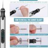 Electric Engraving Pen with 37 Bits, USB Rechargeable Cordless Engraving Machine, Portable DIY Rotary Engraver for Jewelry Wood Glass Stone Carving (Silver)-3