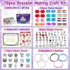 Charm Bracelet/Jewelry Making Kits for Kids Girls,Unicorn Birthday Gifts,Arts Crafts Toys for 5 6 7 8 9 12 Years Old Girls-3