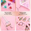 Jexine Bead Loom Kit for Adults 48000 Pcs Beading Loom Supplies with 96 Color 2 mm Glass Seed Bead Bracelets Christmas Jewelry Earring Making Tools Gifts for Women DIY Craft-4