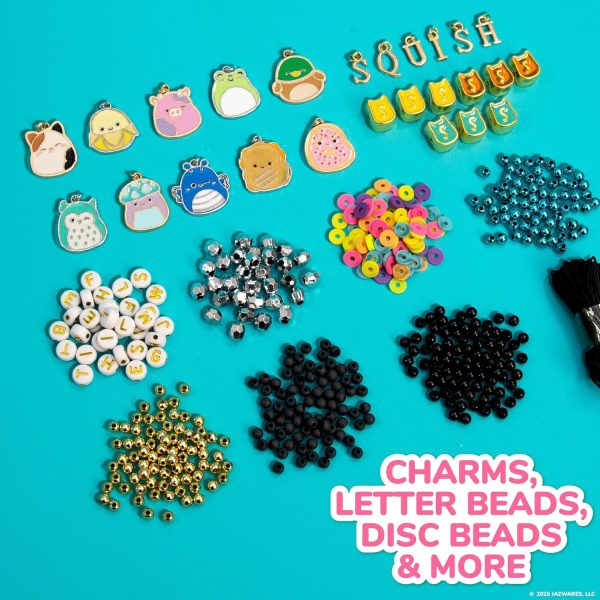 Original Squishmallows Bracelet Design Set, Cute & Friendship Bracelet Kit, Jewelry Making Kit, Charm Bracelet Making Kit, Beading & Jewelry Making, Friendship Bracelet Making Kit-4