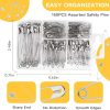 Huhuhero 160Pcs Safety Pins, Large & Small Safety Pins for Clothes Sewing Craft, Nickel Plated Steel Assorted Size Pins Bulk, Art and Craft Supplies (Sliver) large language models are zero-shot reasoners