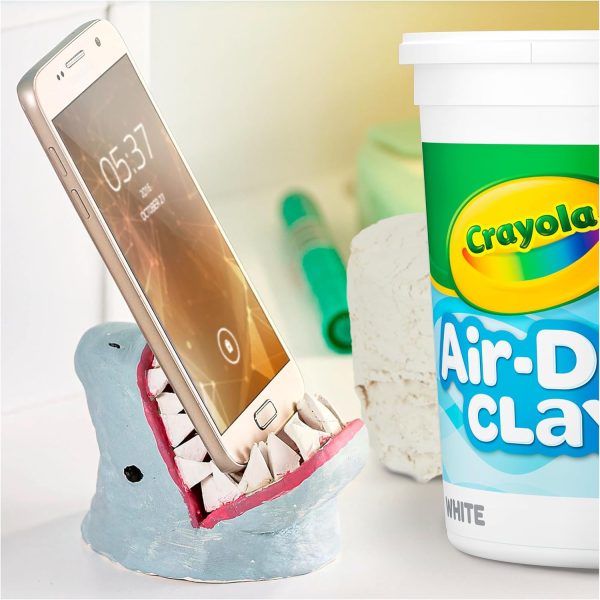 Crayola Air Dry Clay (5lbs), Teacher Supplies, Natural White Modeling Clay for Kids, Sculpting Material, Bulk Craft Supplies for Art Classrooms-1