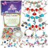 Charm Bracelet/Jewelry Making Kits for Kids Girls,Unicorn Birthday Gifts,Arts Crafts Toys for 5 6 7 8 9 12 Years Old Girls-0