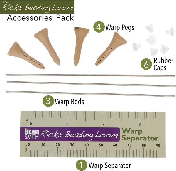 The Beadsmith Ricks Bead Loom Accessory Kit (1 Pack)-3
