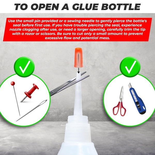 Y'allCanDiy Waterproof Super Glue for Ceramic - Ceramic Glue Repair for Pottery, No Smell After Cure. Best Cyanoacrylate Based Adhesive for China and Porcelain - Cap Color May Vary (Blue or White)-1