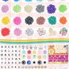 LovelyMoon Bracelet Making Kit 5000 Pcs Clay Beads Flat Preppy Beads for Friendship Jewelry Making Polymer Heishi Beads with Charms Gifts for Teen Girls Crafts for Girls Ages 6 7 8 9 10 11 12-2