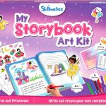 Skillmatics Storybook Art Kit - Create Fairytale Stories, DIY Craft & Writing Kit with 300+ Stickers, Scrapbooking & Journal Activity, Christmas Gifts for Kids Ages 5, 6, 7, 8, 9, 10-0