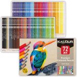 KALOUR 72 Count Colored Pencils for Adult Coloring Books, Soft Core,Ideal for Drawing Blending Shading,Color Pencils Set Gift for Adults Kids Beginners-0