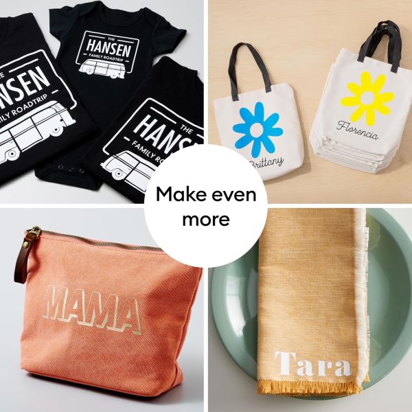 Cricut® Value Iron-On, White (12 in x 5 ft)- HTV Heat Transfer Vinyl-4