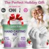 Luna Bean Hand Casting Kit – The Original Hand Mold Kit for Couples – Christmas Gifts for Women, Bridal Shower, Wedding, Engagement Gifts Her Him Anniversary Men Mom Wife Husband Boyfriend Girlfriend-1
