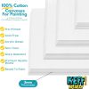 KEFF 24-Pack Canvas for Painting, 6 of 5x7, 8x10, 9x12,11x14 Painting Canvas Boards, Art Supplies for Adults & Kids - 100% Cotton Primed Canvases for Painting Acrylic, Oil, Watercolor, Tempera-2