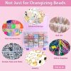 Funtopia 40 Pcs Bead Organizers and Storage, Small Clear Plastic Storage Containers with Lids, Mini Transparent Organizer Boxes for Jewelry, Toys, Beads, Small Parts and Crafts Accessories-4