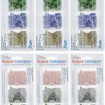 Bead Storage Solutions Elizabeth Ward 5 Piece Craft Organizing Storage Containers for Small Beads, Crystals, and Fasteners, Clear (6 Pack)-0