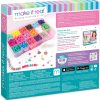 Make It Real Heishi Bead Kit - Vibrant Colors - Creative Beading Set for Kids Compatible with Bracelet Maker - Organize with Storage Case-1