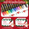 Betem 24 Colors Dual Tip Acrylic Paint Pens Markers, Premium Acrylic Paint Markers Stocking Stuffers for Rock, Wood, Fabric, Glass, Canvas, Ceramic, Christmas Gifts for Teens DIY Crafts Art Supplies-1